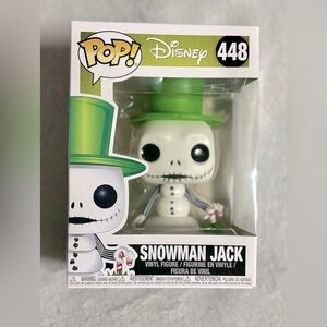 Funko Pop Jack Skellington Snowman Figure #448